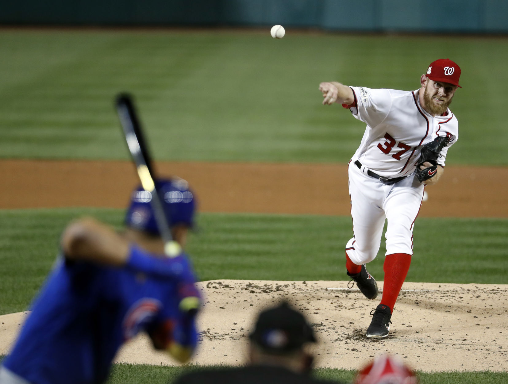NLDS Cubs Nationals Baseball